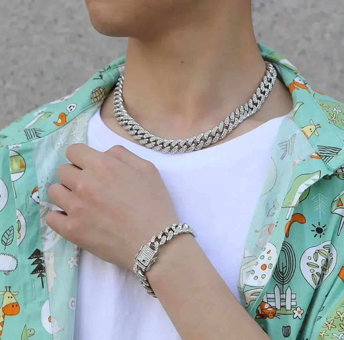 Classic Chain and Bracelet Set