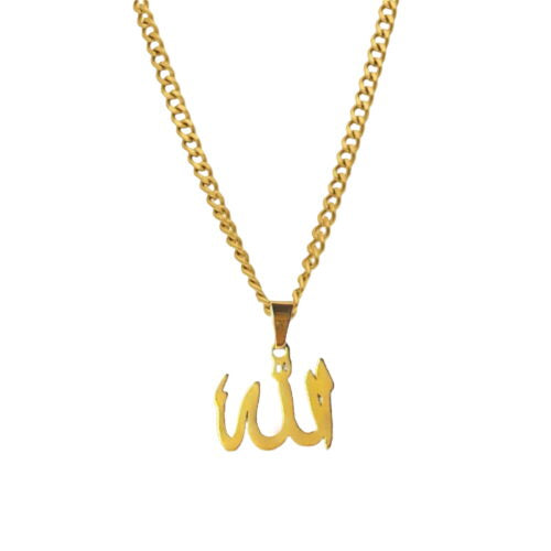 ALLAH NAME CALLIGRAPHY NECKLACE